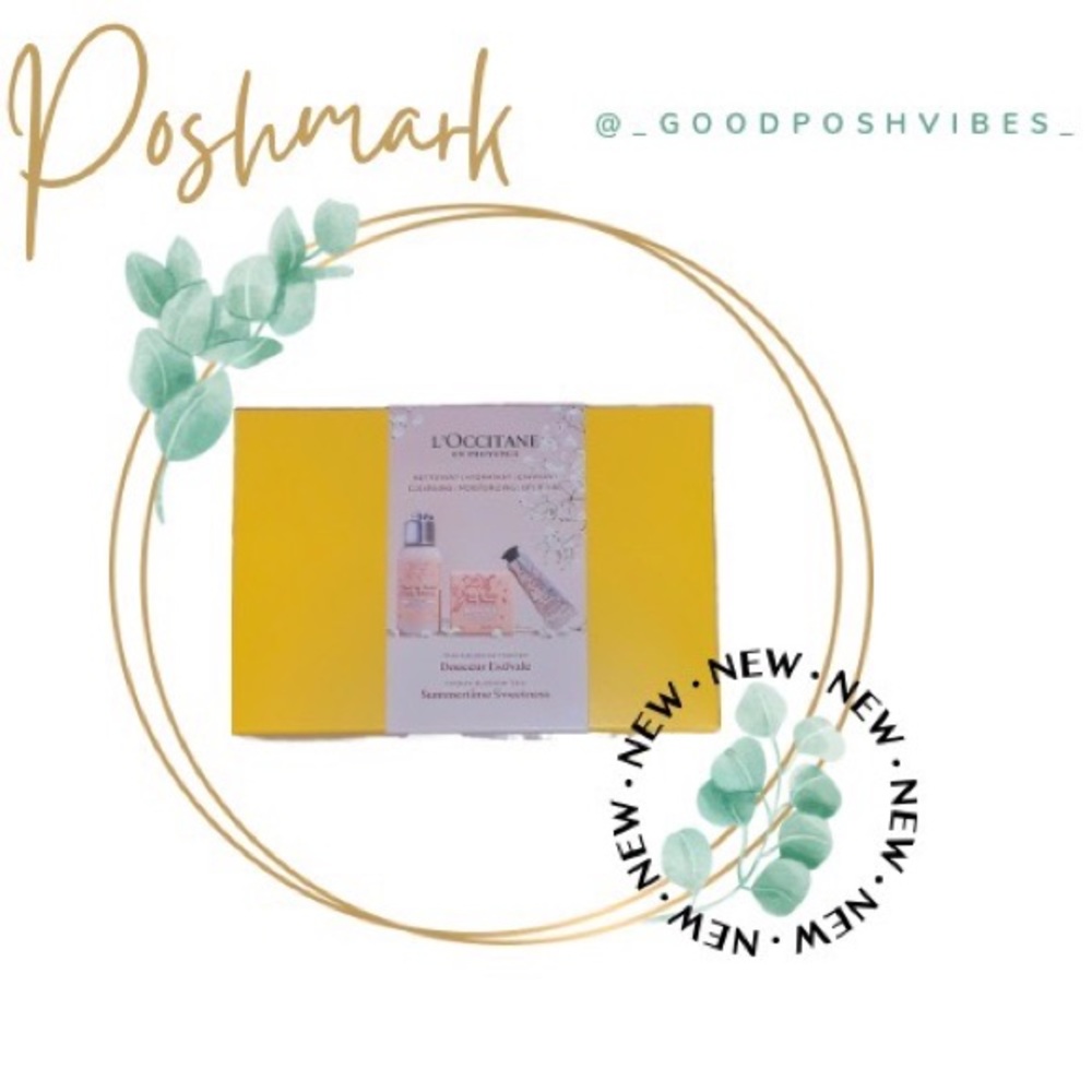 ⭐️FREE GIFT - spend $50+ ⭐️ L’Occitane En Provence Cherry Blossom Trio Gift Set